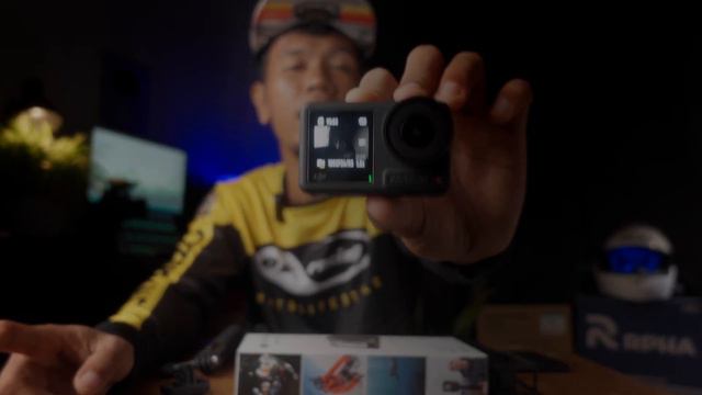 DJI OSMO ACTION 4 - BEST MOTORCYCLE CAMERA for RIDERS? смотреть онлайн