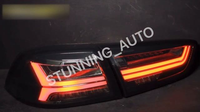 Фонари задние Mitsubishi Lancer 10 ДЫМЧАТЫЕ смотреть онлайн