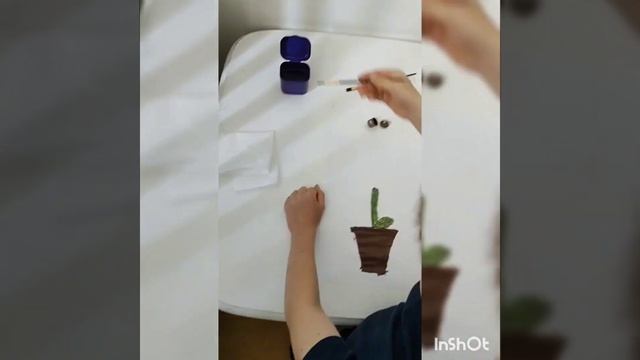 как нарисовать красками цветок красиво, быстро и красиво смотреть онлайн