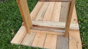 Делаем деревянный стол для дачи своими руками