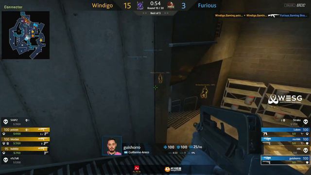 (RU) WESG Grand Finals | Windigo vs Furious Gaming | map 1 | by @AlexeyDeq & @cyberfocus_csgo смотреть онлайн