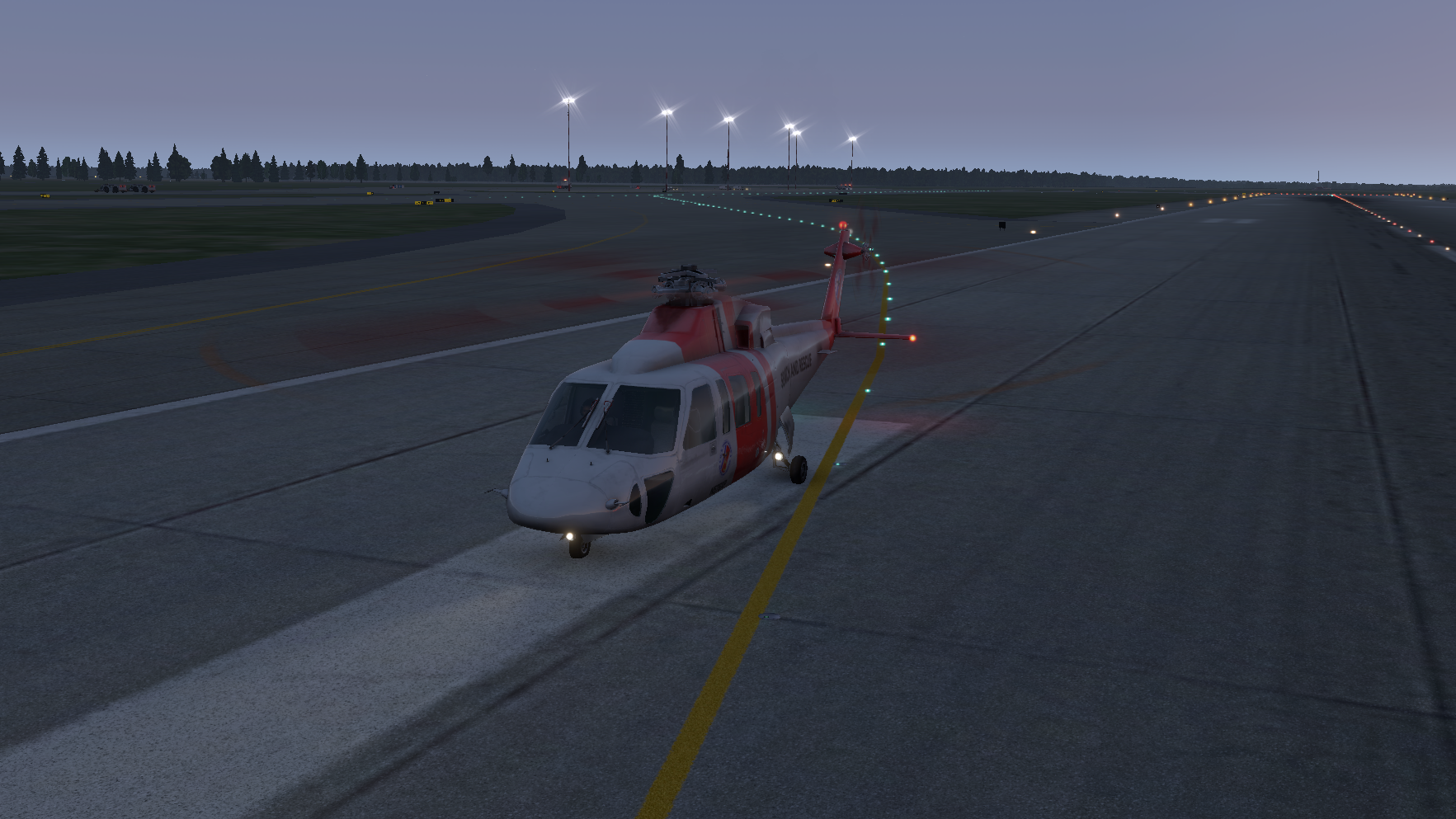 X-Plane 11. Sikorsky S76-C