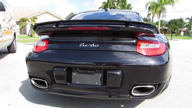 2010 Porsche Turbo/ Basalt Black Metallic by Advanced Detailing of South Florida смотреть онлайн