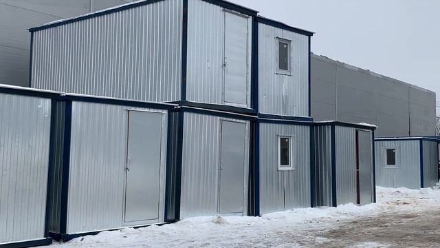 Бытовки строительные 6х2.4м утепленные смотреть онлайн