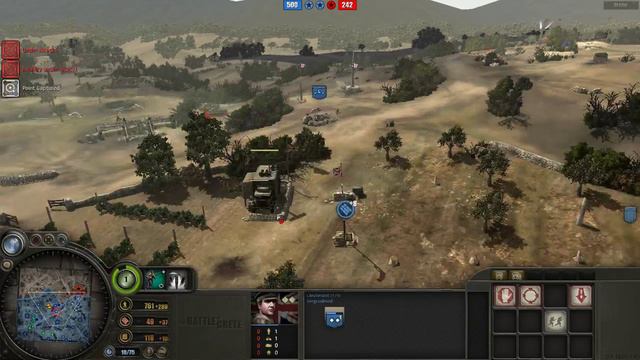 Battle of Crete mod (3.9.8) PvP, 2x2 Hill 107 map #8 смотреть онлайн