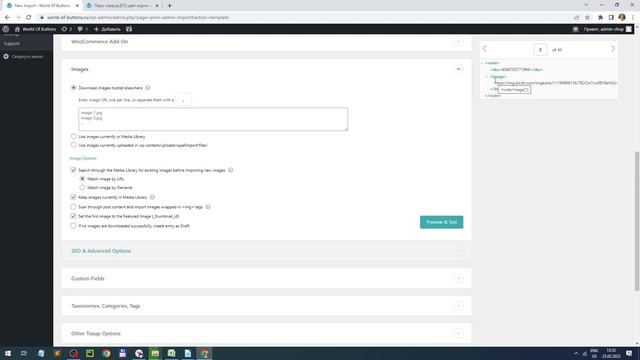 Импорт фотографий на сайт WP All Import смотреть онлайн