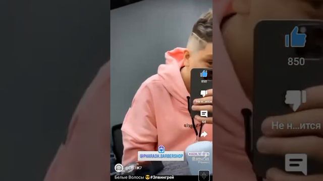 ЭЛВИН ГРЕЙ Белые волосы