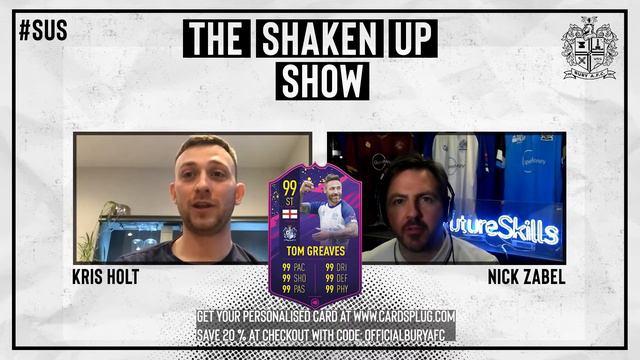 KRIS HOLT IS TOP OF THE LEAGUE | The Shaken Up Show - Season 3 -Episode 3 | Bury AFC смотреть онлайн