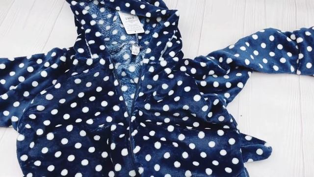 Халат махровый горох . Код:323. смотреть онлайн