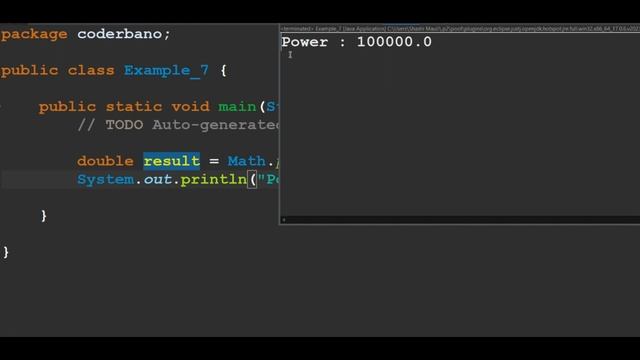 How to write a Math.pow() in Java? смотреть онлайн