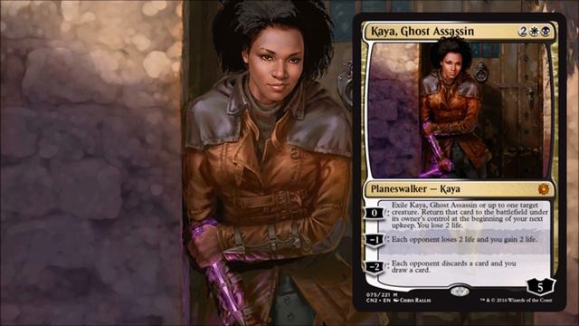 MTG Conspiracy Take The Crown Spoiler: Kaya, Ghost Assassin! смотреть онлайн