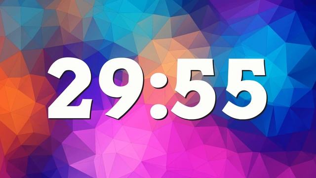 1 Hour Timer / 60 Minute Countdown ⏰
