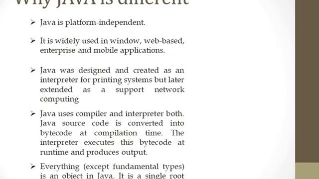 Introduction to java смотреть онлайн