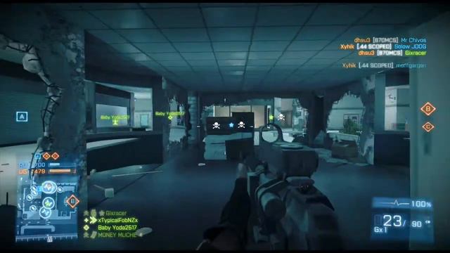 BF3 Metro 150+ Kills смотреть онлайн