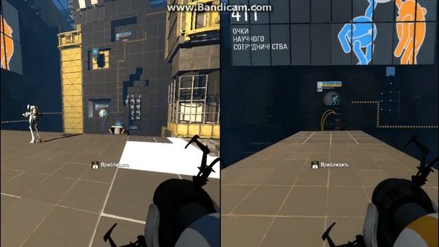 Как играть в COOP Portral 2 на одном компьютере смотреть онлайн