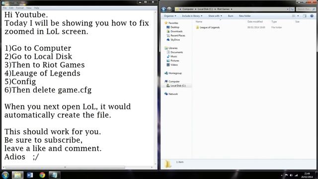 How to Fix League of Legends - Zoomed in Screen смотреть онлайн