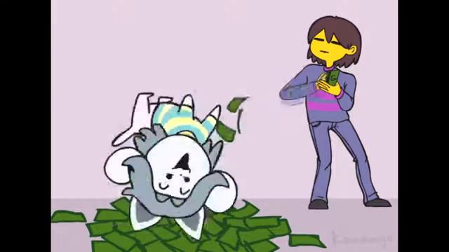 Когда темми дали деньги в коледж.(Undertale) смотреть онлайн