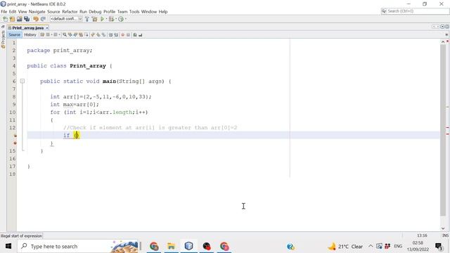 How to find the maximum value of an array in Java смотреть онлайн
