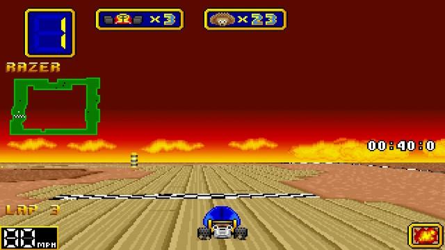 Wacky Wheels - Gameplay 1994 смотреть онлайн