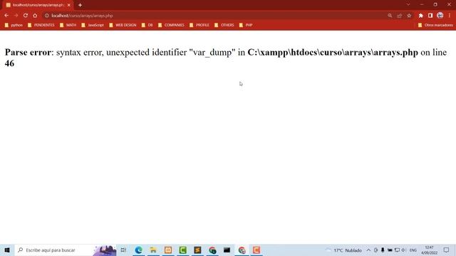 PHP 8: ARRAYS смотреть онлайн
