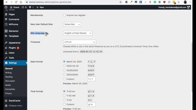 how to change wordpress language after installation | delhosting.uk смотреть онлайн