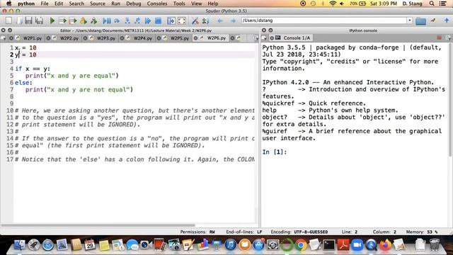 METR1313 - Week 2 - Segment 6: If-Else Blocks смотреть онлайн