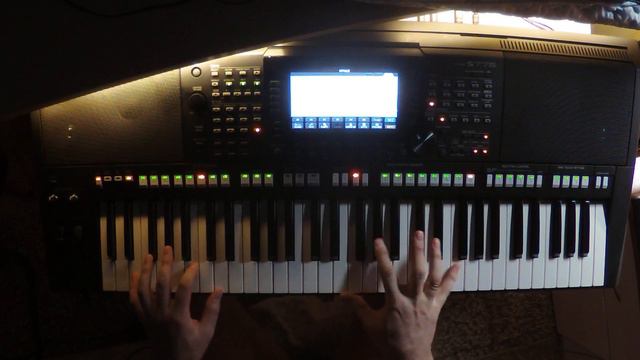 Yamaha PSR s775 Смуглянка смотреть онлайн