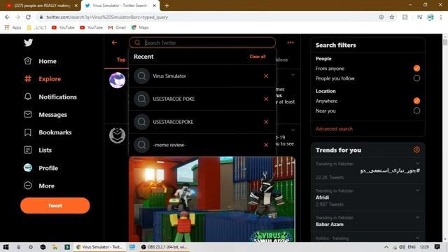Stop All The Virus Simulator OUTBREAKS in Roblox! смотреть онлайн