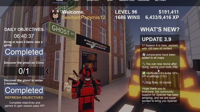 ROBLOX | Specter update V 3.9.01 (New lobby music) смотреть онлайн