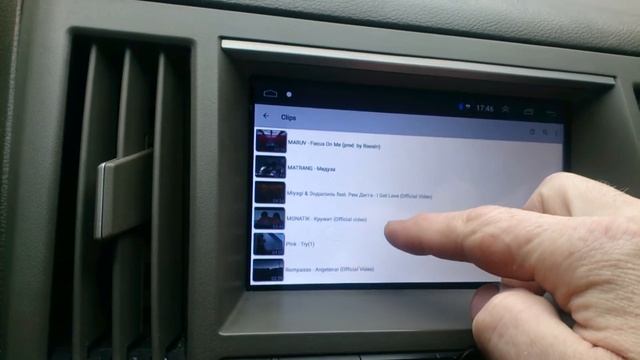 FX35 Android магнитола смотреть онлайн