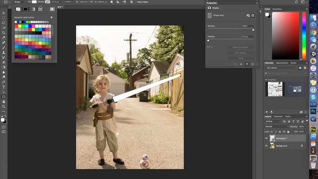 Photoshop Lightsaber смотреть онлайн