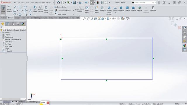 How to Change Sketch Color in SolidWorks? смотреть онлайн