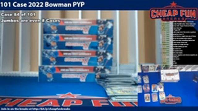 101 Case 2022 Bowman PYP Cases 80, 82, 84, 86 & 88 смотреть онлайн