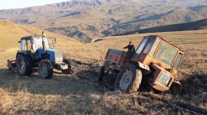 Етот раз Трактор т16 ПЛОХО Застрял в Грязи.Трактор Оффроад