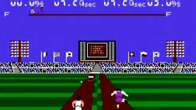 World Class Track Meet - NES Gameplay смотреть онлайн
