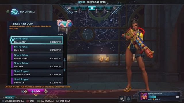 every skin in the new paladins battle pass 2019 chest смотреть онлайн