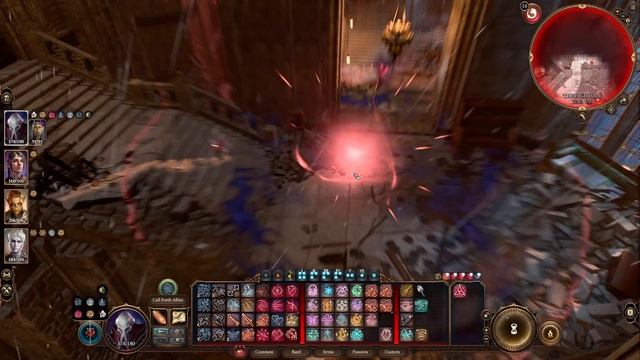 How to skip the courtyard fights and reach the Netherbrain quickly - Baldur's Gate 3 смотреть онлайн