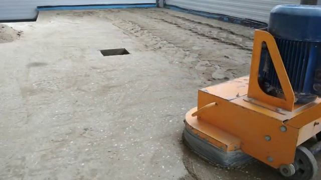 Шлифовка бетонного пола