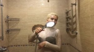 WETLOOK / FULLY CLOTHED / TRANSPARENT WHITE / WET / WAM / КУПАНИЕ В ОДЕЖДЕ