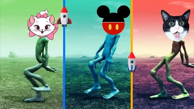 Costa House Dance Challenge ? Green Alien Dance Challeng-dame tu cosita смотреть онлайн
