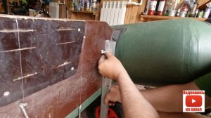 Транцевые колёса для лодки ПВХ, своими руками. Самый простой способ изготовления.