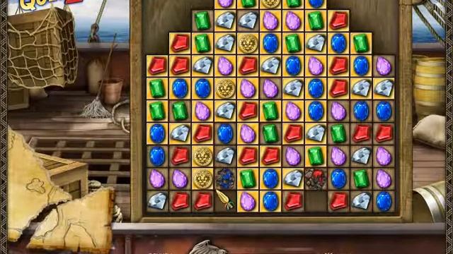 Игра Jewel Quest II. Сокровища Африки - геймплей смотреть онлайн
