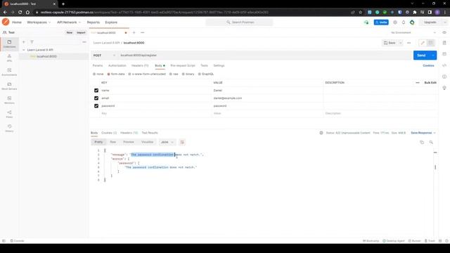 How to create Form Requests, and API Resources in Laravel 9 - Learn Laravel API Tutorial - Ep2 смотреть онлайн