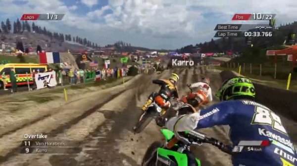 MXGP - The Official Motocross Videogame Stefan everts mx1 race10 sweden Ps4