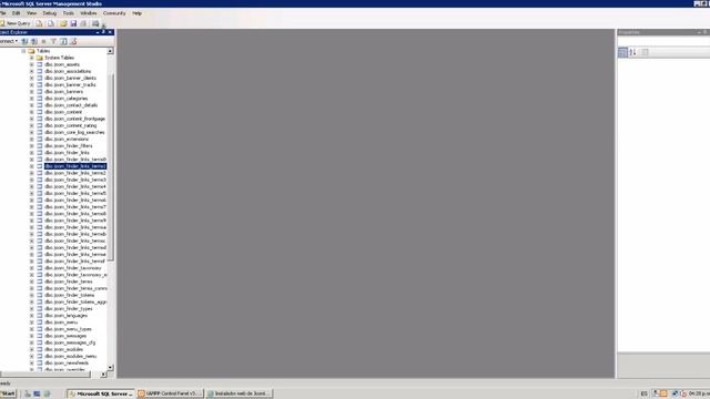 Error Joomla 3.0 - XAMP 1.8 - SQL Server 2008 смотреть онлайн