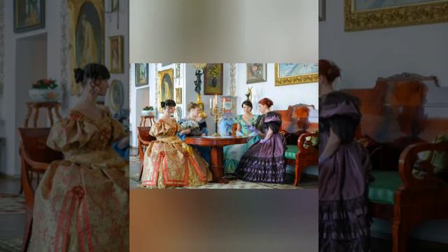 Костюмы средневековья #усадьба Марьино смотреть онлайн