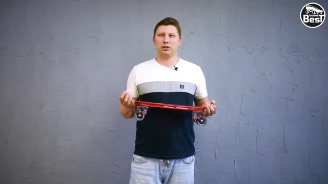 Скейт Пенни борд Best Board прозрачная дека со светом, колёса PU со светом, зарядка USB смотреть онлайн