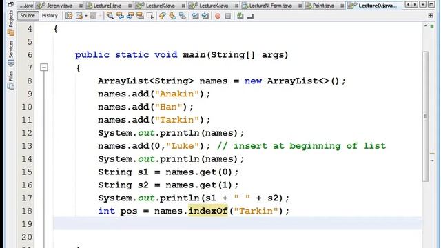 CIT2613#7752 Lecture O 10 24 19 chapter 10 array lists смотреть онлайн