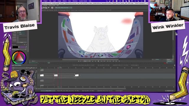 Put The Needle On the Sketch / Sketch To Animate смотреть онлайн