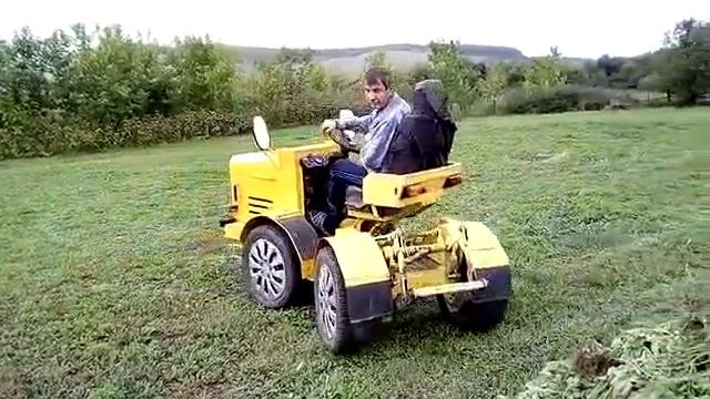 Самодельный трактор К-70 ;) смотреть онлайн